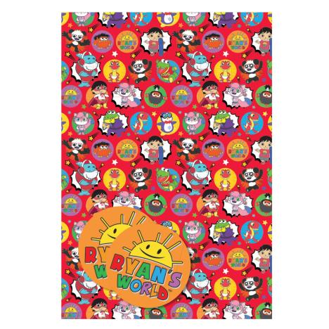 Ryan's World Gift Wrap & Tags Set £1.79